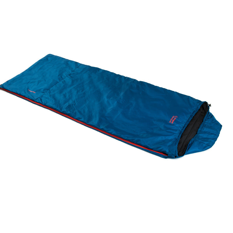 Snugpak® Travelpak Traveller Blue Sleeping Bag Open