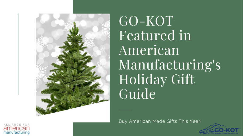 GO-KOT Featured in American Manufacturing's Gift Guide