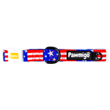 Red, White, & Bark Classic Collar