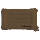 Snugpak Basecamp Ops Inflatable Air Pillow for Camping in Coyote Brown